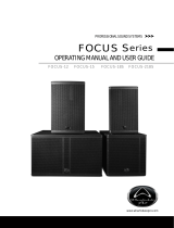 Wharfedale Pro FOCUS-18S User manual