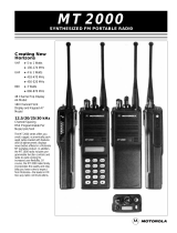 Motorola MT 2000 User manual