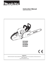 Makita DCS460 User manual