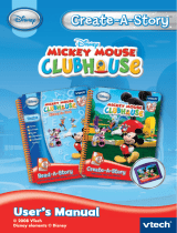 VTech Create-A-Story: Mickey Mouse Clubhouse User manual
