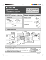 Sharp CD-SW300H Operating instructions