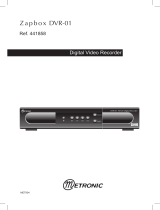 Metronic Zapbox DVR-01 User manual