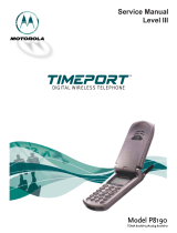 Motorola Timeport P8190 User manual