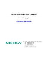 Moxa Technologies 5600 User manual