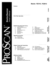 ProScan PS20112 Owner's manual