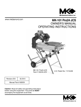 MK Diamond Products MK-101 PRO24 Owner's manual