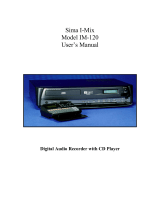 Sima I-MIX 120 User manual