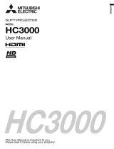 Mitsubishi Electric hc3000u User manual
