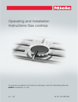 Miele Gas cooktop User manual