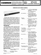 Shure SR106 User guide