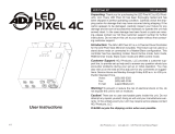 ADJ LED Pixel Tube 360 Sys User manual