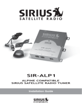Alpine SIR-ALP1 User manual