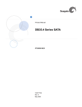 Seagate DB35.3 Series Serial ATA User manual