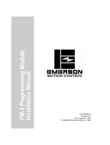 Emerson FM-3 User manual