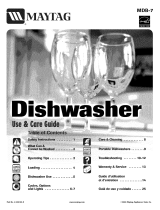 Maytag MDC4650AWB - Jet Clean II 24" Portable Dishwasher Owner's manual