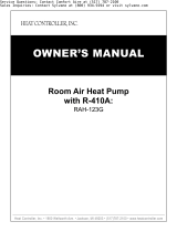 COMFORT-AIRE RAH-123G Owner's manual
