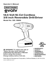 Craftsman evolv 320.30856 User manual