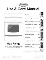 Crosley CRG3480ISSD User manual