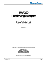 Maretron M001101 User manual