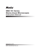 Motic SMZ-161B User manual
