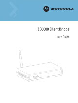 Motorola CB3000 - Client Bridge - Wireless Access Point User manual