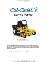 Cub Cadet Z-Force S User manual