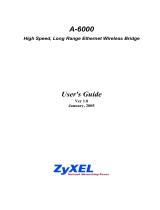 ZyXEL Communications A-6000 User manual