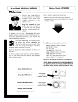 Maytag Neptune MUE2000 User manual