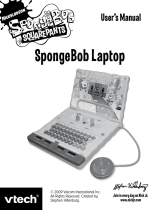 VTech 80-102900 - SpongeBob Laptop User manual