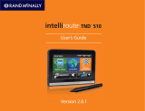 Rand McNally Intelliroute TND-510 User manual