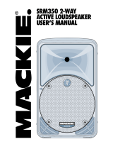 Mackie SRM350 2-WAY User manual