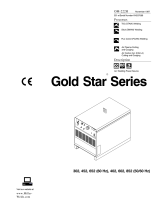 Miller Electric GOLDSTAR 852 Owner's manual