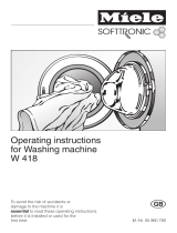 Miele 05 960 780 User manual