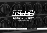 MarkBass CLASSIC 300 Owner's manual