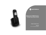 Motorola D1001 User manual