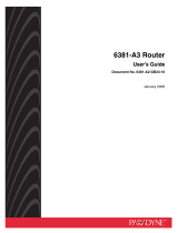 Paradyne 6381-A3-200 User manual