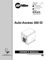 Miller Electric Axcess 300 Owner's manual