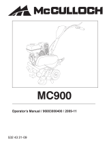 McCulloch 96083000400 User manual