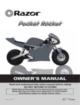 Razor Pocket Rocket 15120040 User manual