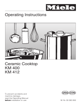 Miele KM 400 User manual