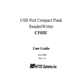 Ratoc Systems CF03U Rev.1.0 User manual