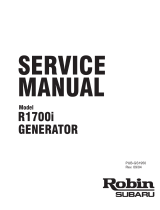 Robin America R1700i User manual