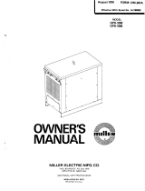 Miller GPS-1500 Owner's manual