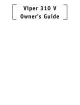 Viper 310V Owner's manual