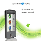 Asus NUVIFONE A50 User manual