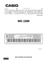 Casio WK-210 User manual