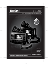 Uniden UM625CBK User manual