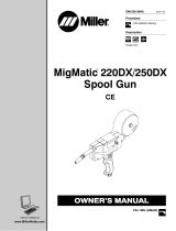Miller MIGMATIC 220DX SPOOL GUN Owner's manual