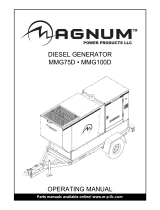 Magnum MMG75D Operating instructions