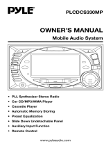 PYLE Audio PLCDCS330MP User manual